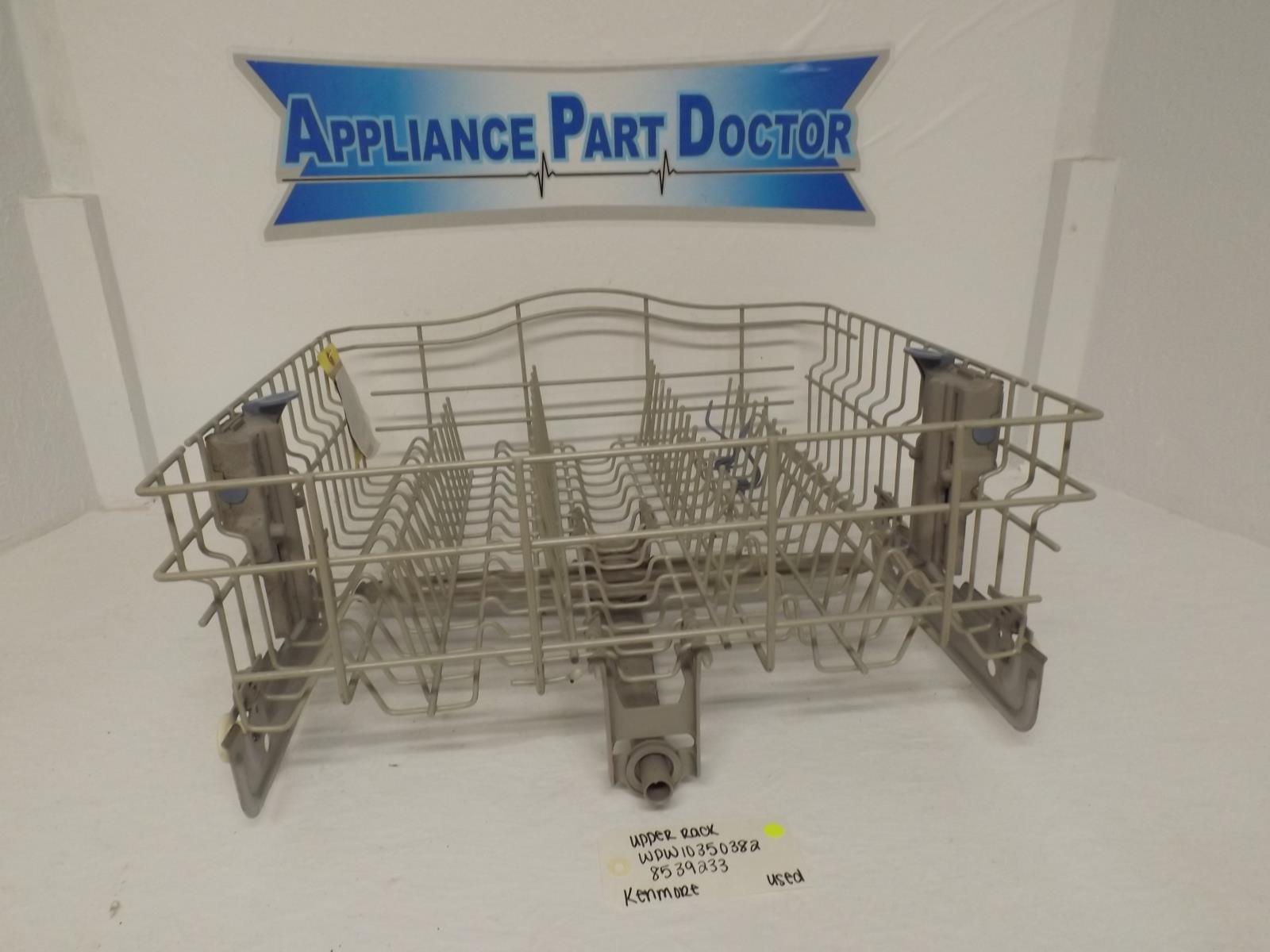 Kenmore Dishwasher WPW10350382 8539233 Upper Rack Used Kenmore Dishwasher WPW10350382 8539233 Upper Rack Used